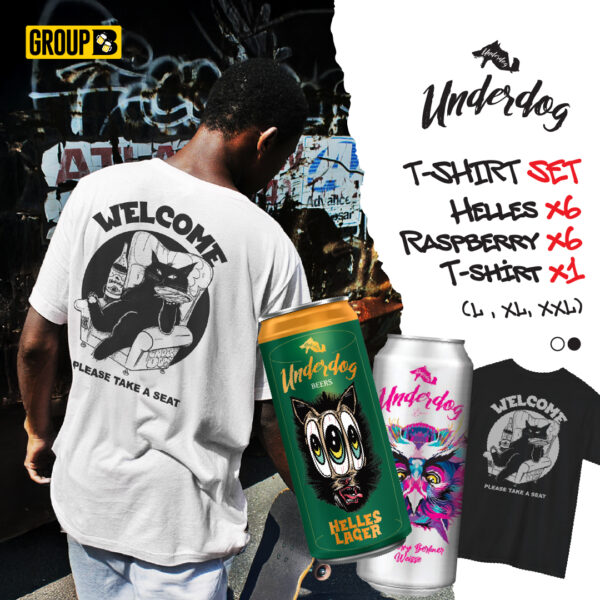 Underdog T Shirt Set